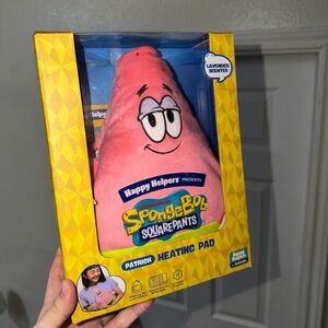SpongeBob SquarePants Patrick Pink Lavender Heating Pad | New